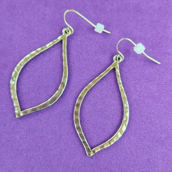 🩵Premier "Gold Essence" Gold Plated Dangling Earrings - Picture 2 of 9